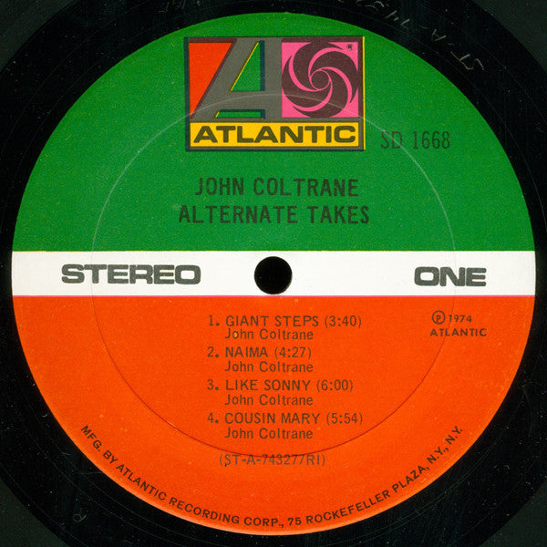 John Coltrane ~ Alternate Takes (Vinyl) - Djungel & Jazz