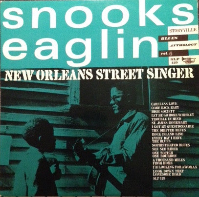 Snooks Eaglin : New Orleans Street Singer (LP, Album, RE)