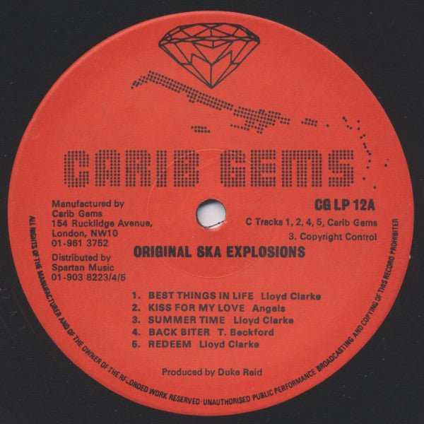 Various : Original Ska Explosion Vol. 1 (LP, Comp)
