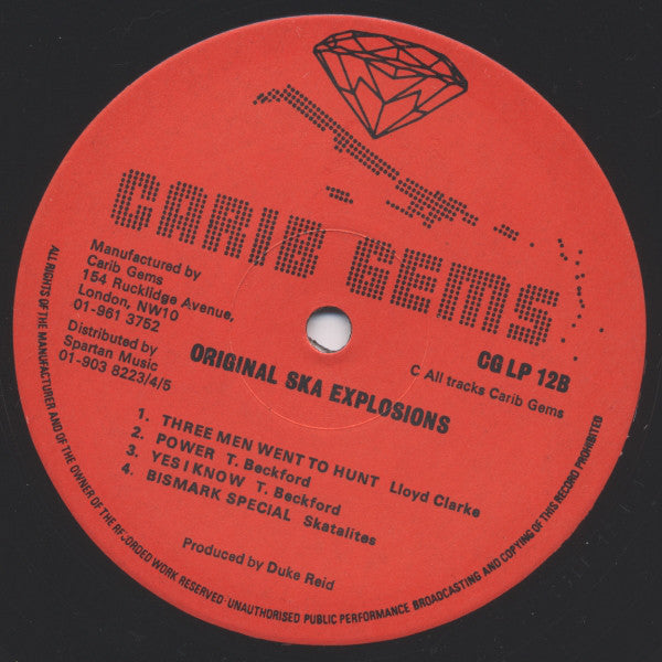 Various : Original Ska Explosion Vol. 1 (LP, Comp)
