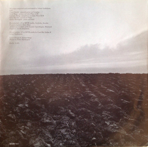 Johan Zachrisson : Soil (LP)