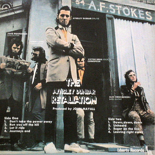 The Aynsley Dunbar Retaliation ~ Retaliation (Vinyl) - Djungel & Jazz