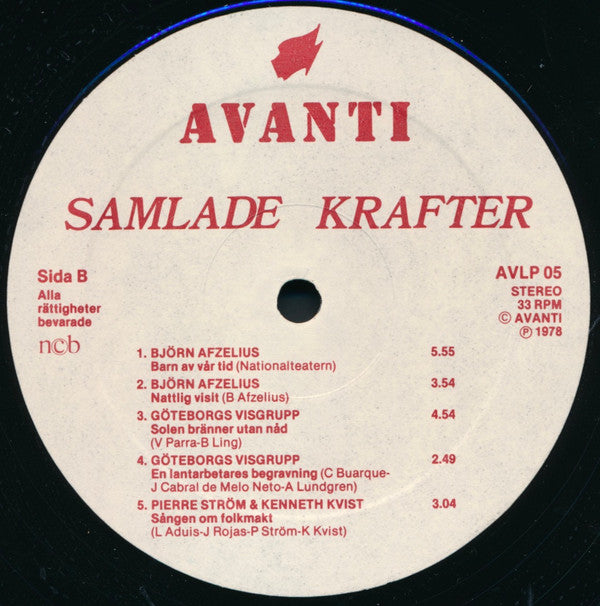 Various ~ Samlade Krafter (Vinyl) - Djungel & Jazz