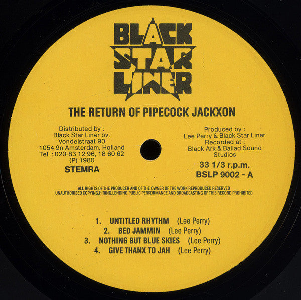 Lee Perry : The Return Of Pipecock Jackxon (LP, Album)