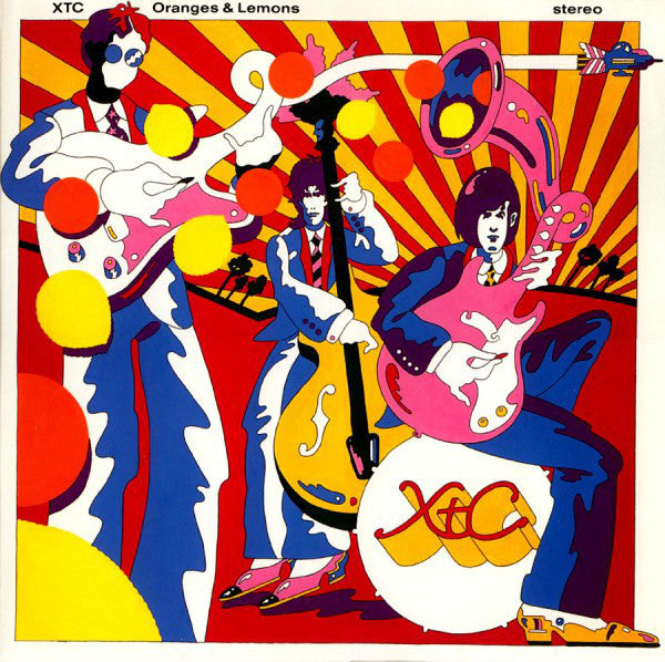 XTC : Oranges & Lemons (2xLP, Album, RE)