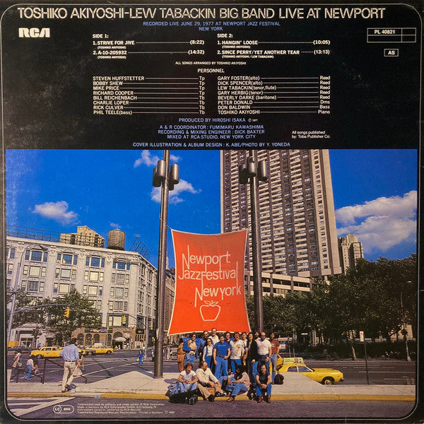Toshiko Akiyoshi-Lew Tabackin Big Band ~ Live At Newport (Vinyl) - Djungel & Jazz