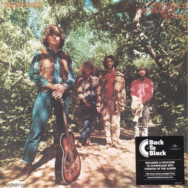 Creedence Clearwater Revival : Green River (LP, Album, RE, RM, 180)