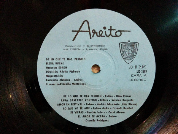 Elena Burke ~ Elena Burke (Vinyl) - Djungel & Jazz