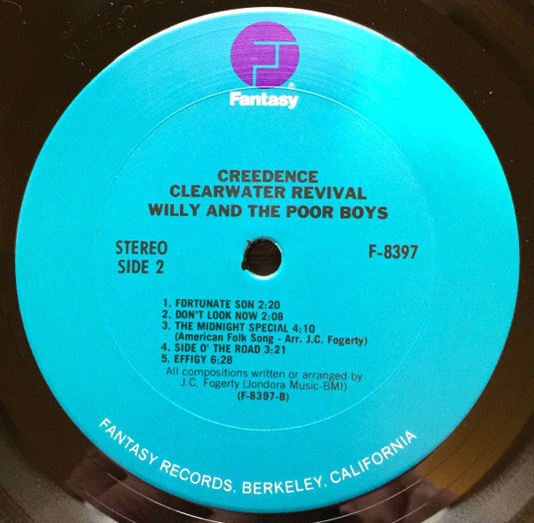 Creedence Clearwater Revival ~ Willy And The Poor Boys (Vinyl) - Djungel & Jazz
