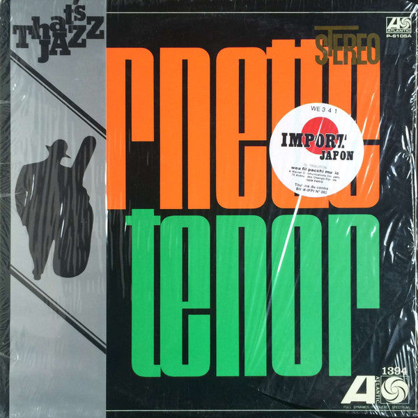 Ornette Coleman ~ Ornette On Tenor (Vinyl) - Djungel & Jazz