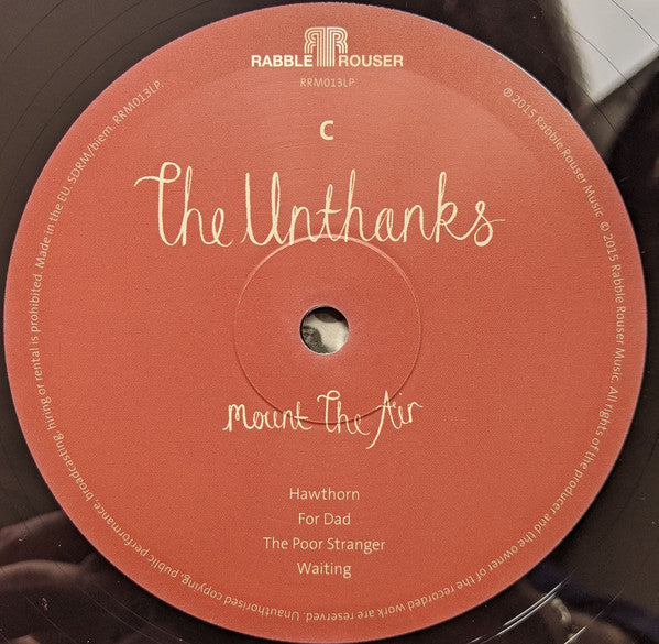 The Unthanks : Mount The Air (Album + LP + LP, S/Sided, Etch)