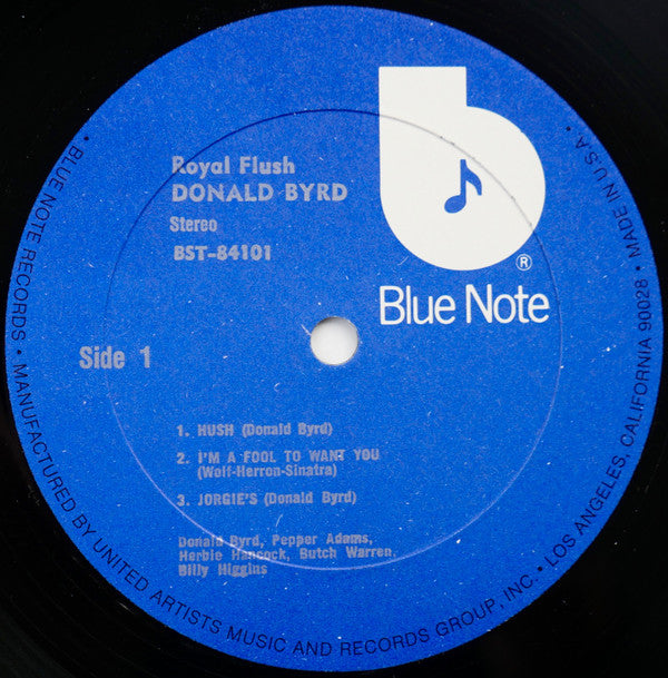 Donald Byrd ~ Royal Flush (Vinyl) - Djungel & Jazz