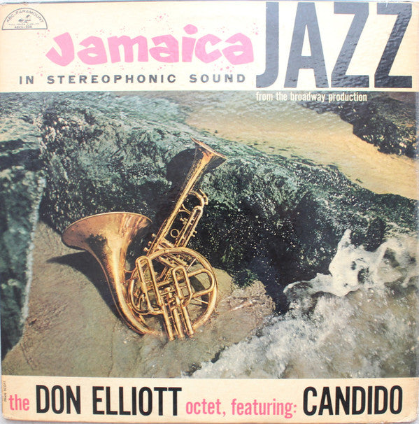 The Don Elliott Octet Featuring Candido ~ Jamaica Jazz (Vinyl) - Djungel & Jazz