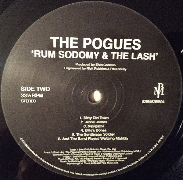 The Pogues ~ Rum Sodomy & The Lash (Vinyl) - Djungel & Jazz