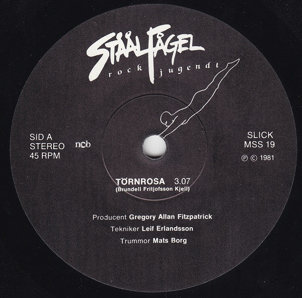 Ståålfågel Rock Jugendt ~ Törnrosa (Vinyl) - Djungel & Jazz