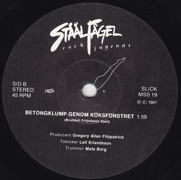 Ståålfågel Rock Jugendt ~ Törnrosa (Vinyl) - Djungel & Jazz