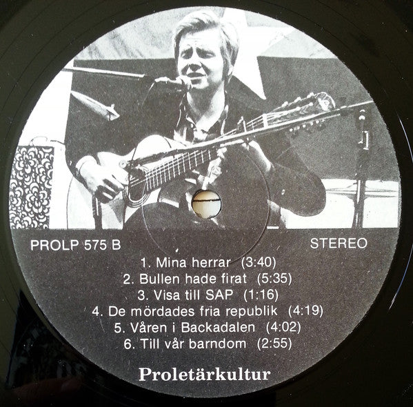 Dan Berglund  ~ En Järnarbetares Visor (Vinyl) - Djungel & Jazz