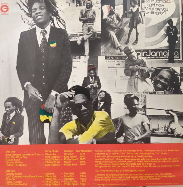 Dr. Alimantado : Best Dressed Chicken In Town (LP, Album)