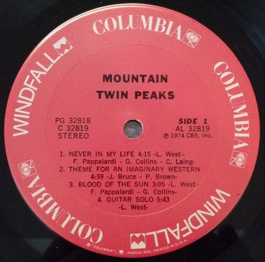 Mountain ~ Twin Peaks (Vinyl) - Djungel & Jazz