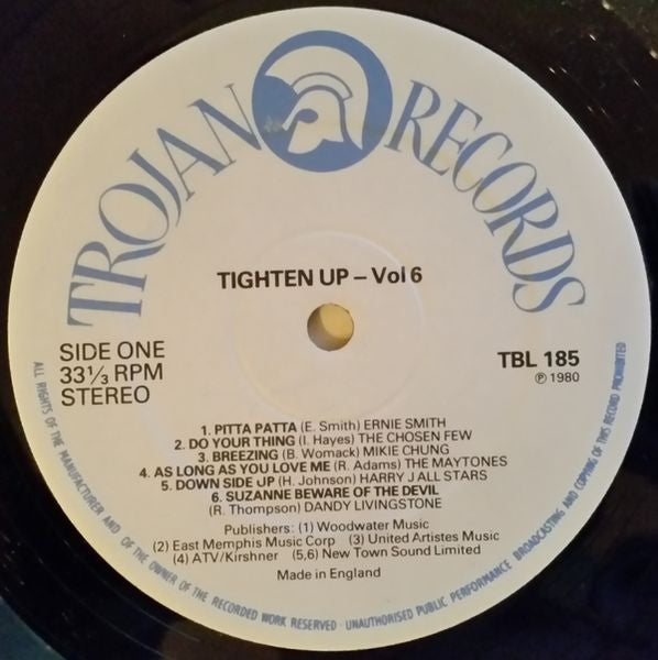 Various : Tighten Up Volume 6 (LP, Comp, RE)
