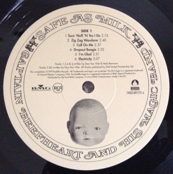 Captain Beefheart And His Magic Band ~ Safe As Milk (Vinyl) - Djungel & Jazz