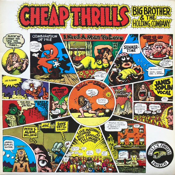 Big Brother & The Holding Company ~ Cheap Thrills (Vinyl) - Djungel & Jazz