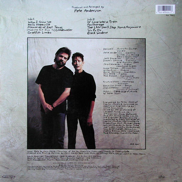 Michelle Shocked ~ Short Sharp Shocked (Vinyl) - Djungel & Jazz