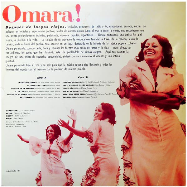 Omara Portuondo ~ Omara! (Vinyl) - Djungel & Jazz