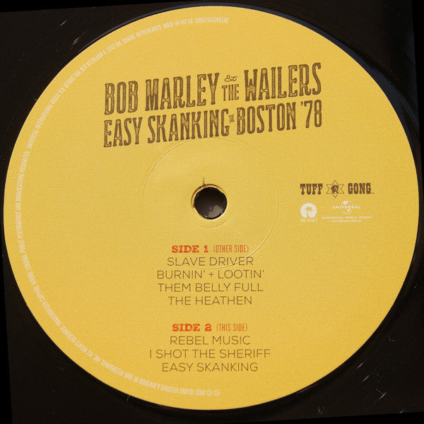 Bob Marley & The Wailers ~ Easy Skanking In Boston '78 (Vinyl) - Djungel & Jazz