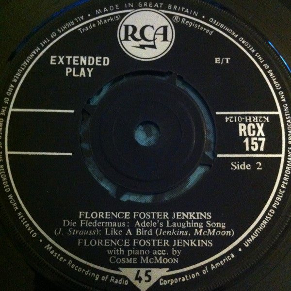 Florence Foster Jenkins ~ Florence Foster Jenkins (Vinyl) - Djungel & Jazz
