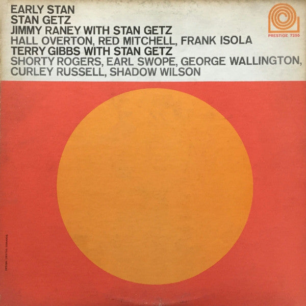 Stan Getz, Jimmy Raney, Terry Gibbs ~ Early Stan (Vinyl) - Djungel & Jazz