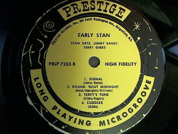 Stan Getz, Jimmy Raney, Terry Gibbs ~ Early Stan (Vinyl) - Djungel & Jazz