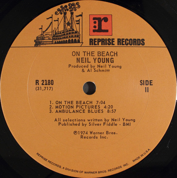 Neil Young ~ On The Beach (Vinyl) - Djungel & Jazz