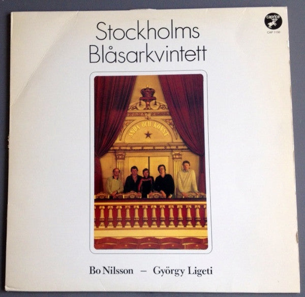 Stockholms Blåsarkvintett, Bo Nilsson / György Ligeti ~ Bo Nilsson - György Ligeti (Vinyl) - Djungel & Jazz