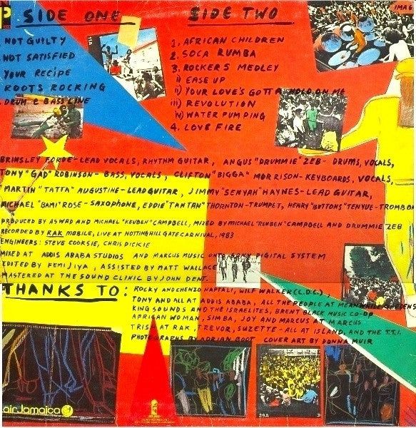 Aswad ~ Live And Direct (Vinyl) - Djungel & Jazz