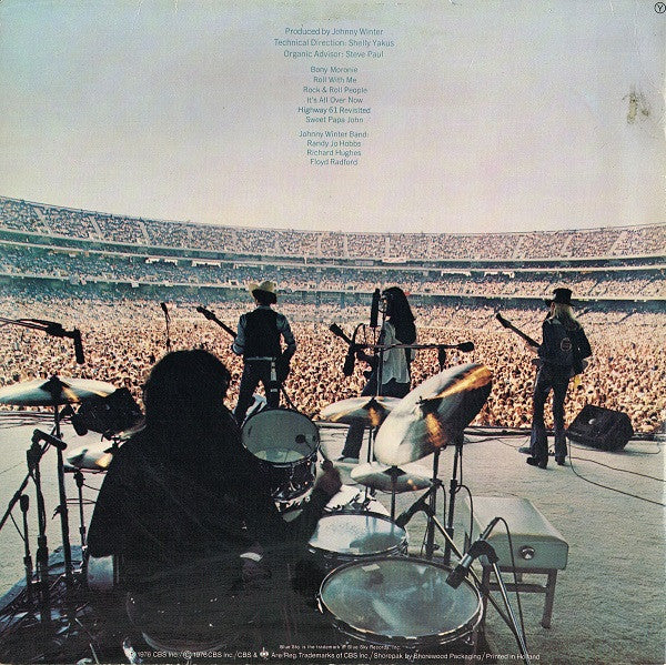 Johnny Winter : Captured Live! (LP, Album)