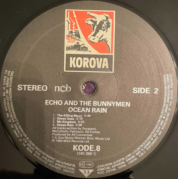 Echo & The Bunnymen ~ Ocean Rain (Vinyl) - Djungel & Jazz