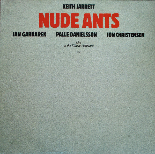 Keith Jarrett : Nude Ants (Live At The Village Vanguard) (2xLP, Album, Gat)
