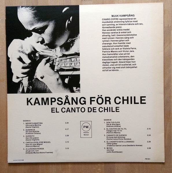 Charo Cofré ~ El Canto De Chile/Kampsång för Chile (Vinyl) - Djungel & Jazz