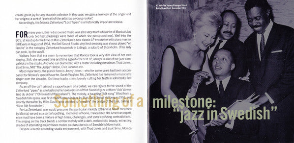 Monica Zetterlund ~ The Lost Tapes @ Bell Sound Studios NYC (Vinyl) - Djungel & Jazz