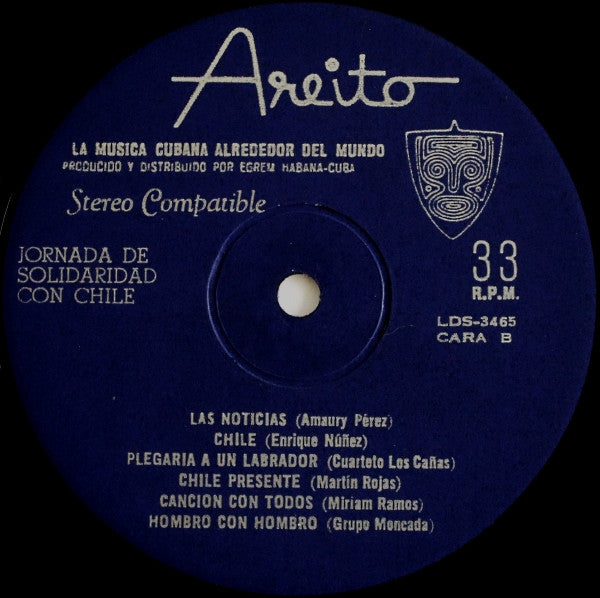 Various ~ Jornada De Solidaridad Con La Lucha Del Pueblo De Chile (Vinyl) - Djungel & Jazz