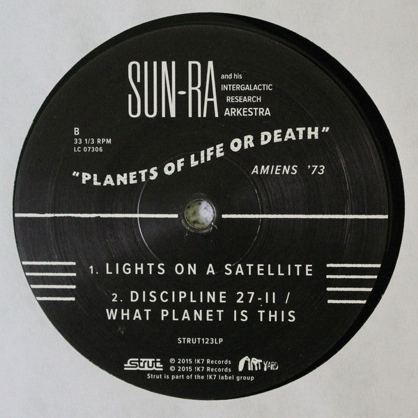 The Sun Ra Arkestra ~ Planets Of Life Or Death: Amiens '73 (Vinyl) - Djungel & Jazz