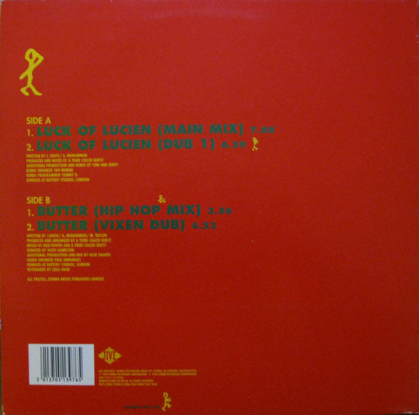 A Tribe Called Quest ~ Luck Of Lucien / Butter (Vinyl) - Djungel & Jazz