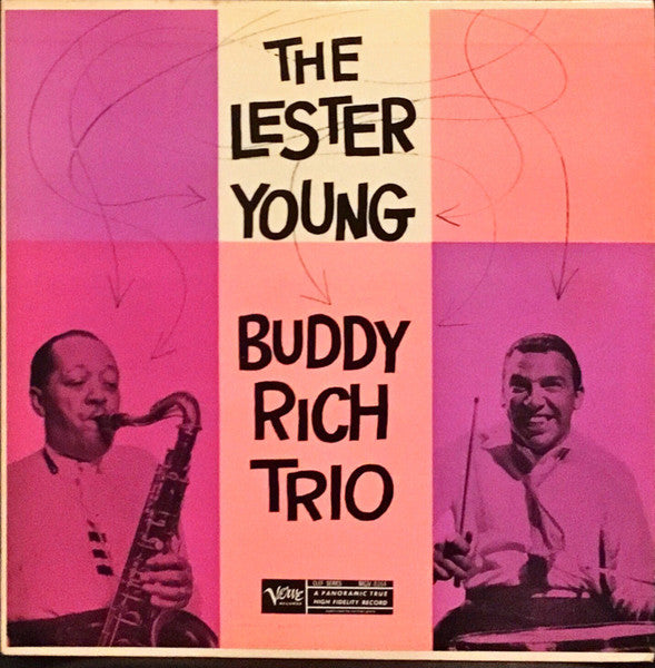 Lester Young-Buddy Rich Trio : The Lester Young Buddy Rich Trio (LP, Mono, RE)