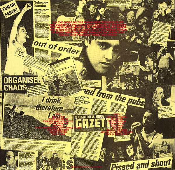 Peter And The Test Tube Babies ~ The Loud Blaring Punk Rock LP (Vinyl) - Djungel & Jazz