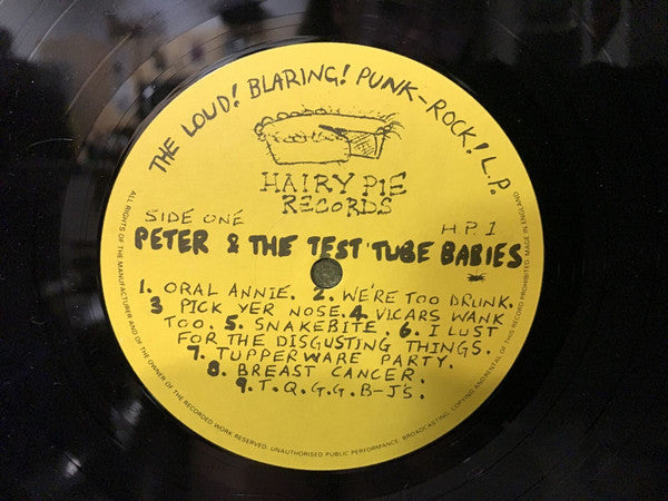 Peter And The Test Tube Babies ~ The Loud Blaring Punk Rock LP (Vinyl) - Djungel & Jazz