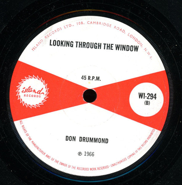 The Soul Brothers / Don Drummond : Ska Bostello / Looking Through The Window (7", Single)