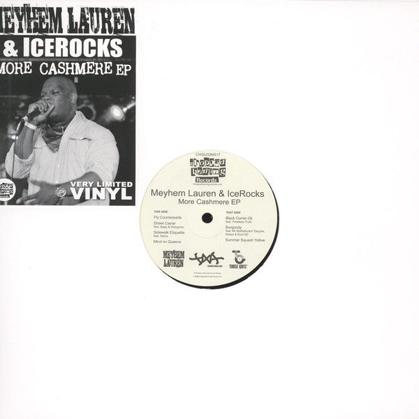 Meyhem Lauren & Icerocks DXA : More Cashmere EP (12", EP, Ltd)