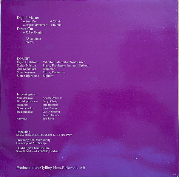 Kornet : Digital Master / Direct Cut (12")