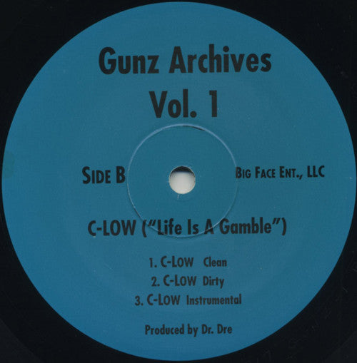 G.U.N.Z. : Gunz Archives Vol. 1 (12", Single)